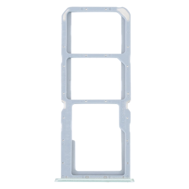 For Realme C30 SIM Card Tray + SIM Card Tray + Micro SD Card Tray