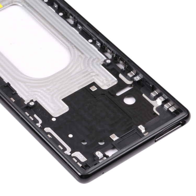 For Sony Xperia 1 Original Middle Frame Bezel Plate (Black)