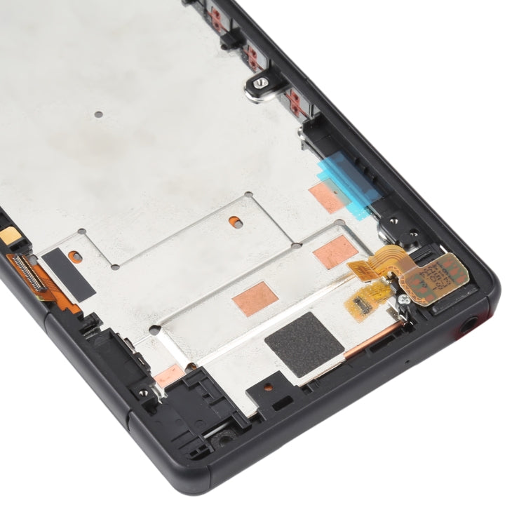 Original LCD Screen For Sony Xperia Z2a D6563 Digitizer Full Assembly with Frame(Black)