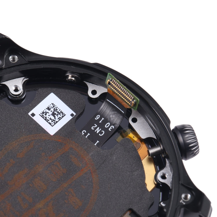 Original LCD Screen For Amazfit GTR 4 Digitizer Full Assembly With Frame (Black)