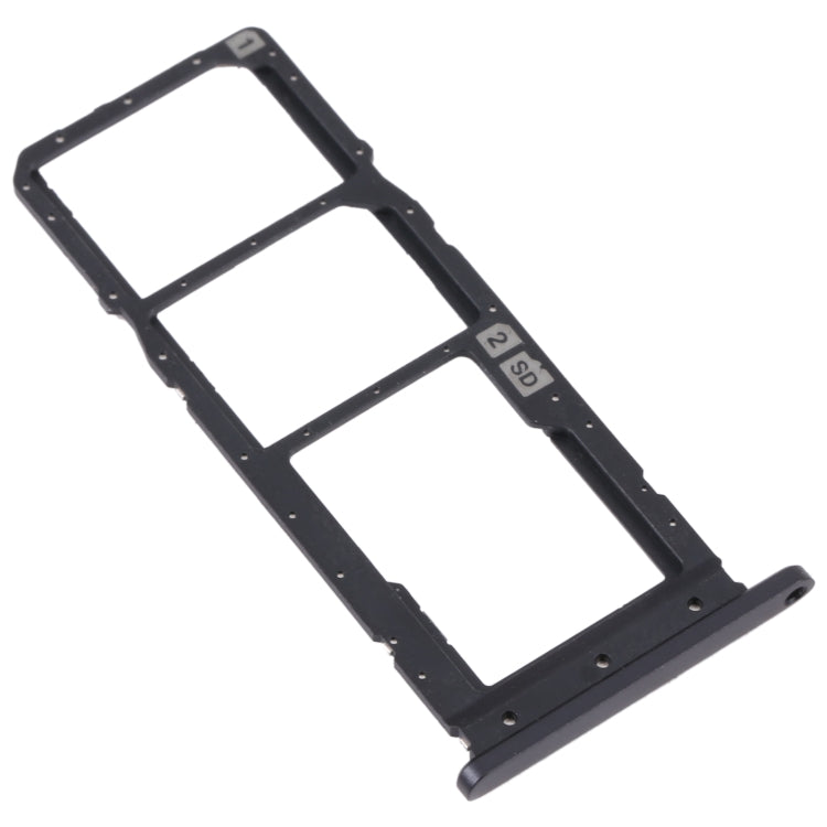 For Asus Zenfone 8 Flip ZS672KS SIM Card Tray + SIM Card Tray + Micro SD card tray (Grey)