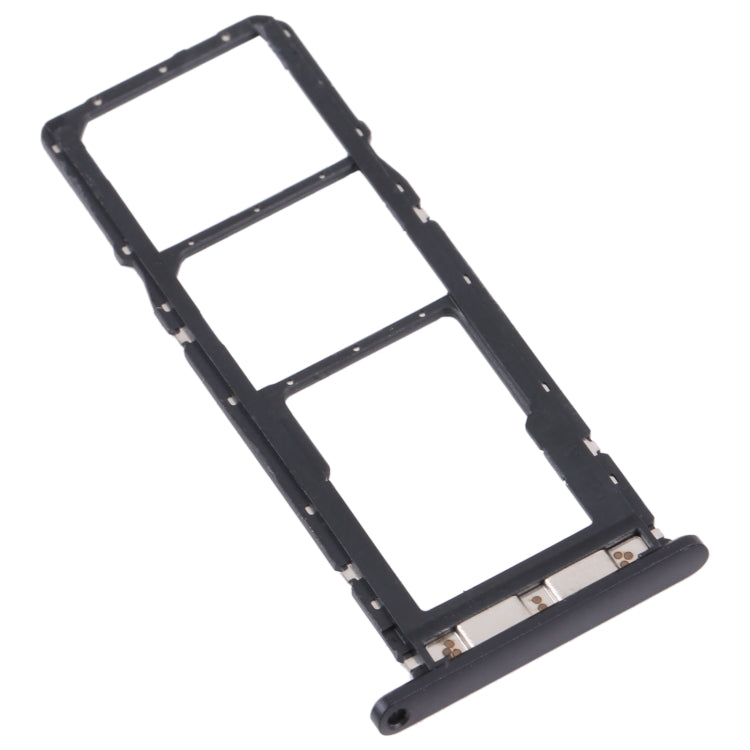 For Asus Zenfone 8 Flip ZS672KS SIM Card Tray + SIM Card Tray + Micro SD card tray (Grey)
