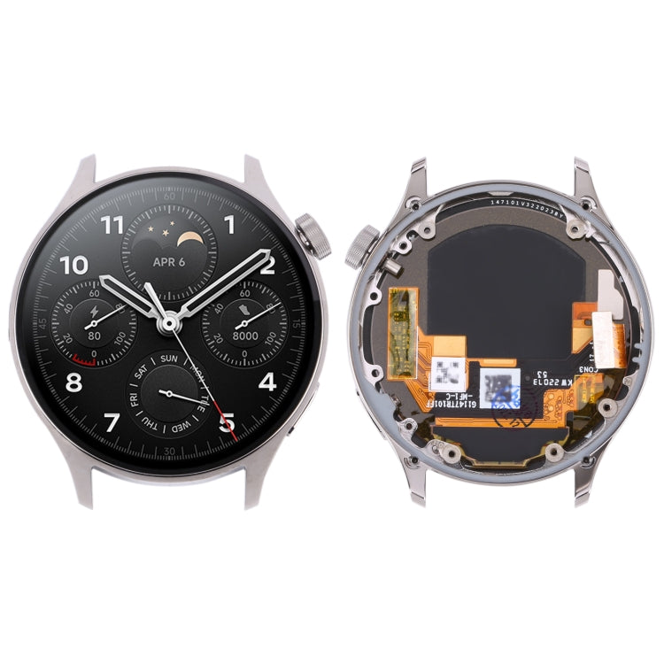 Original LCD Screen For Xiaomi Watch S1 Pro Digitizer Full Assembly with Frame