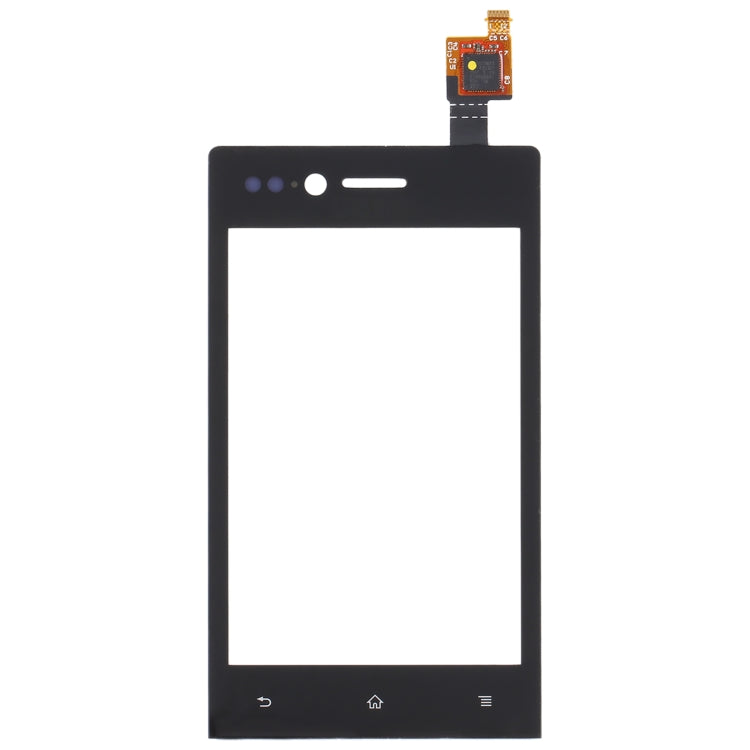 Touch Panel For Sony Xperia miro / ST23i(Black)