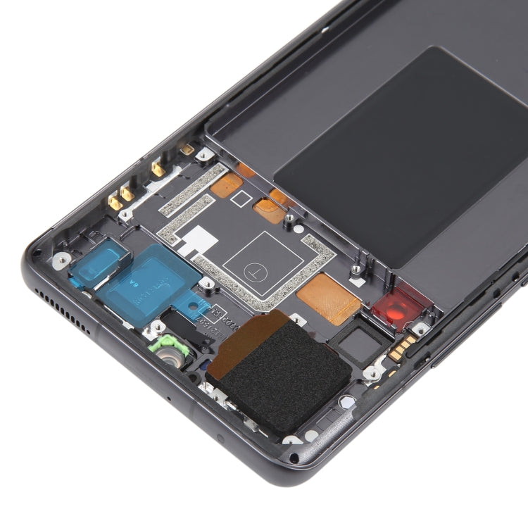 AMOLED Original LCD Screen For Xiaomi 12 Pro / 12S Pro Digitizer Full Assembly with Frame(Black)