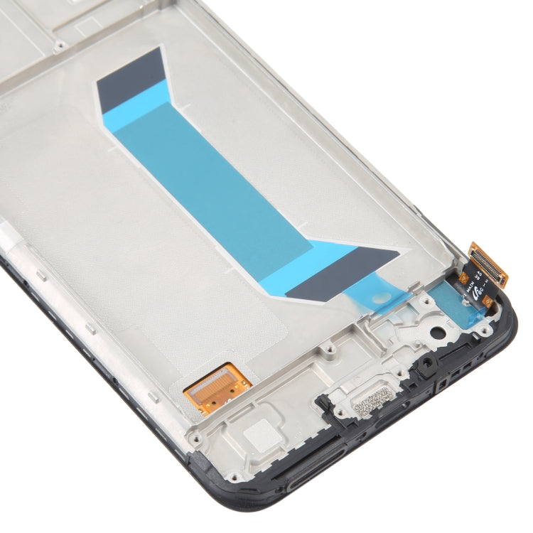 AMOLED Original LCD Screen For Xiaomi Redmi Note 12 China / Note 12 5G / Poco X5  Digitizer Full Assembly with Frame(Black)