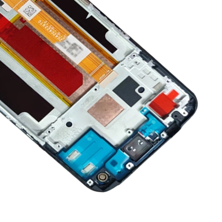 LCD Screen for OnePlus Ace Racing PGZ110 Digitizer Full Assembly with Frame (Black)