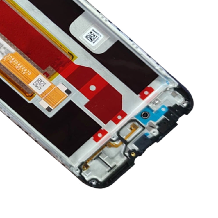 LCD Screen for OnePlus Ace Racing PGZ110 Digitizer Full Assembly with Frame (Black)
