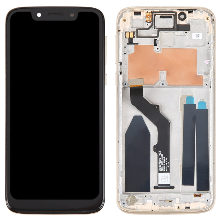 Original LCD Screen For Motorola Moto G6 Play Digitizer Full Assembly With Frame