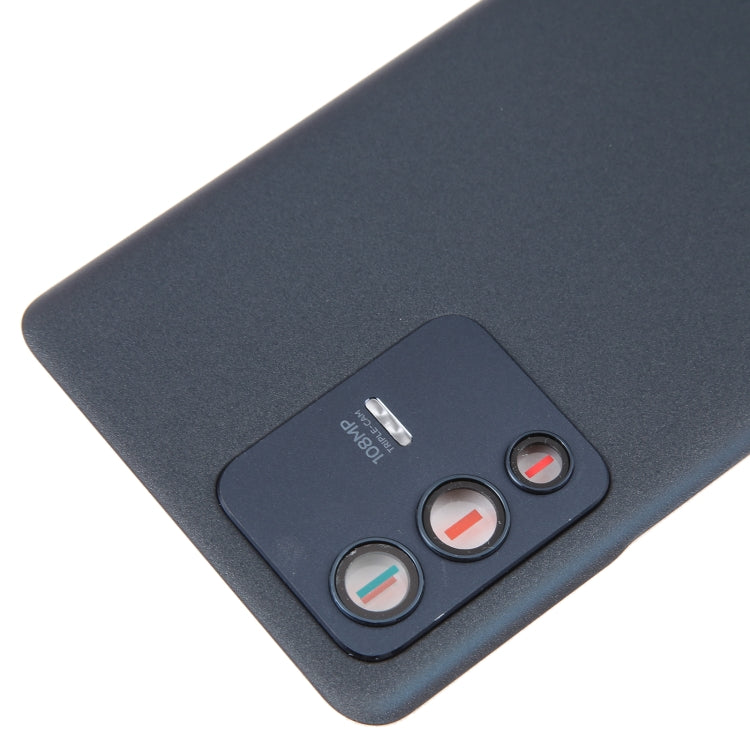 For vivo V23 Pro Original Battery Back Cover with Camera Lens Cover(Black)