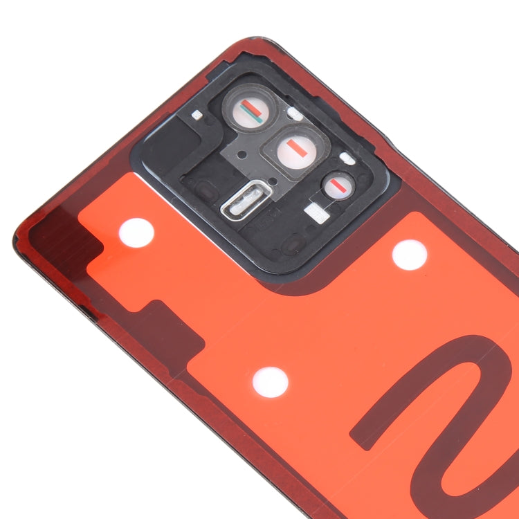 For vivo V23 Pro Original Battery Back Cover with Camera Lens Cover(Black)