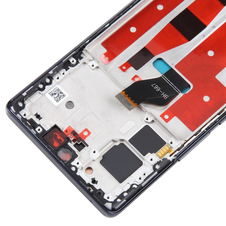 Original LCD Screen For Honor 70 Digitizer Full Assembly with Frame