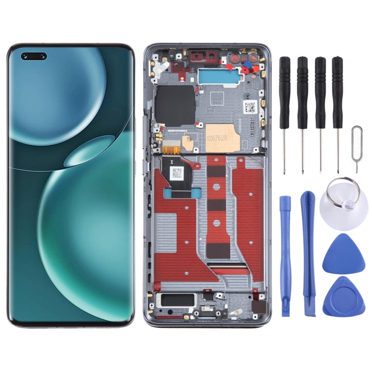 Original LCD Screen For Honor Magic4 Pro Digitizer Full Assembly with Frame