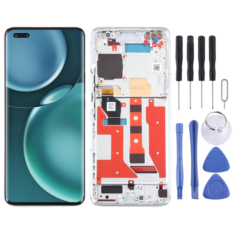 Original LCD Screen For Honor Magic4 Pro Digitizer Full Assembly with Frame