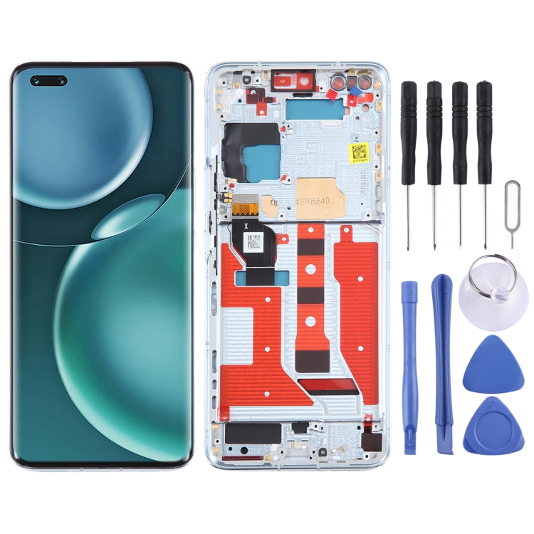 Original LCD Screen For Honor Magic4 Pro Digitizer Full Assembly with Frame