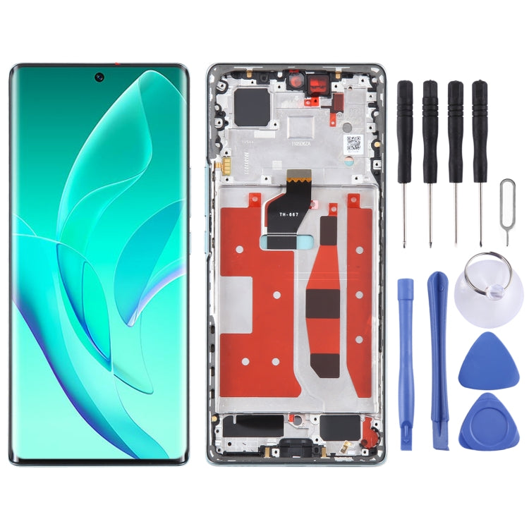 Original LCD Screen For Honor 60 Digitizer Full Assembly with Frame