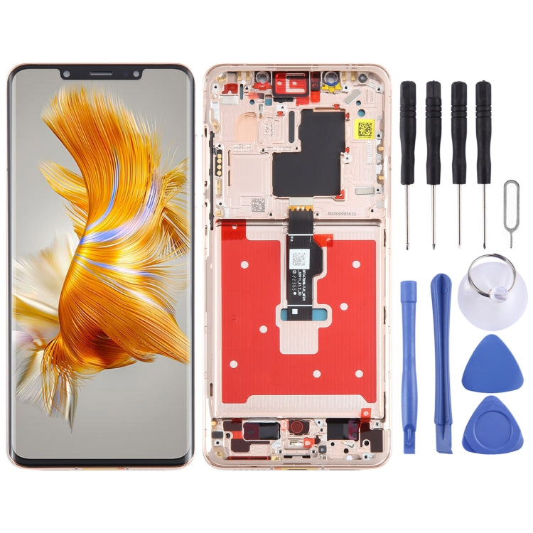Original LCD Screen For Huawei Mate 50 Pro Digitizer Full Assembly with Frame