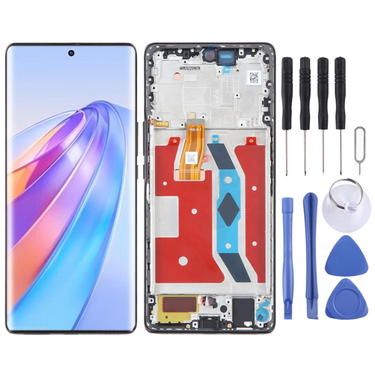 Original LCD Screen For Honor X40 Digitizer Full Assembly with Frame