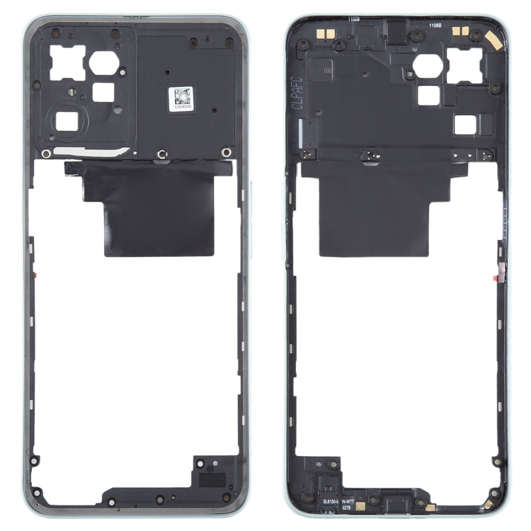 For Realme C35 Original Middle Frame Bezel Plate