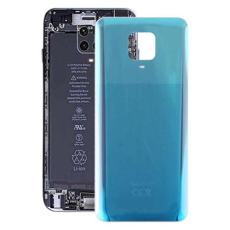 For Xiaomi Redmi Note 9 Pro OEM Glass Battery Back Cover(Green)