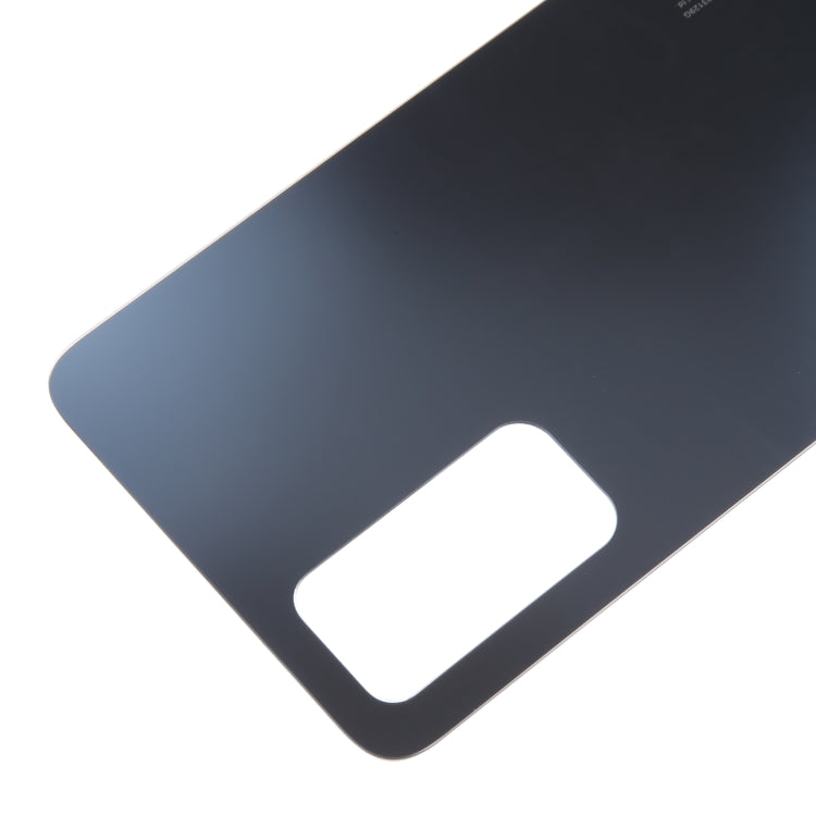 For Xiaomi 12 Lite Glass Battery Back Cover(Black)