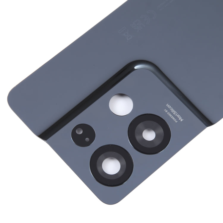 For OPPO Reno8 Pro 5G Original Battery Back Cover with Camera Lens Cover(Black)
