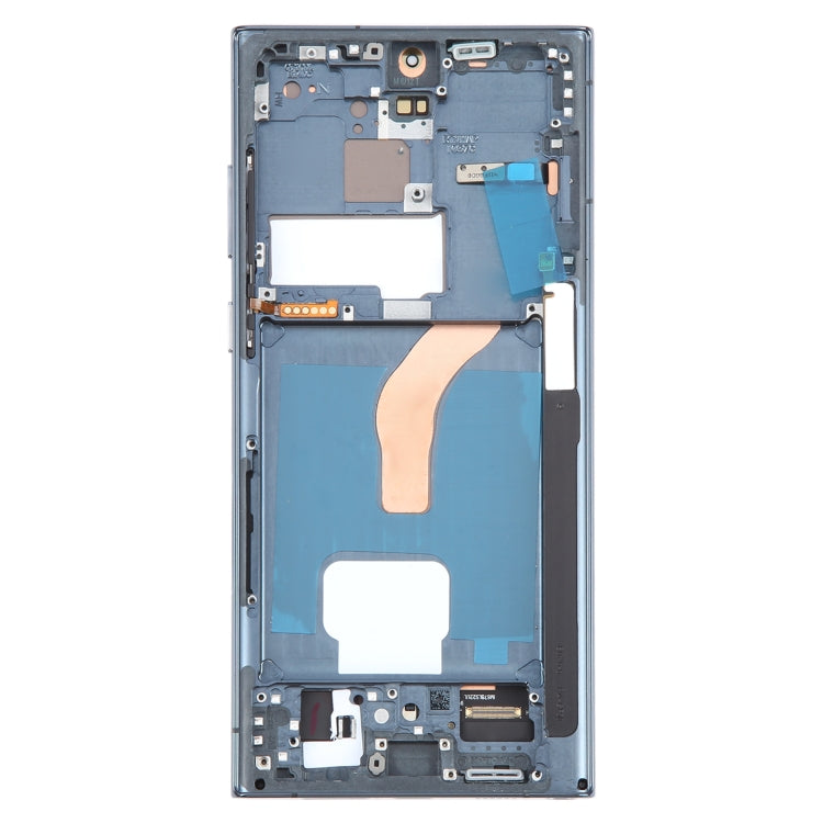 For Samsung Galaxy S22 Ultra 5G SM-S908B EU Edition 6.78 inch OLED  LCD Screen Digitizer Full Assembly with Frame