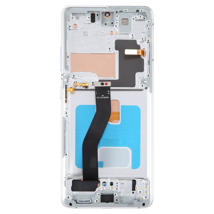 OLED LCD Screen For Samsung Galaxy S21 Ultra 5G SM-G998B Digitizer Full Assembly with Frame
