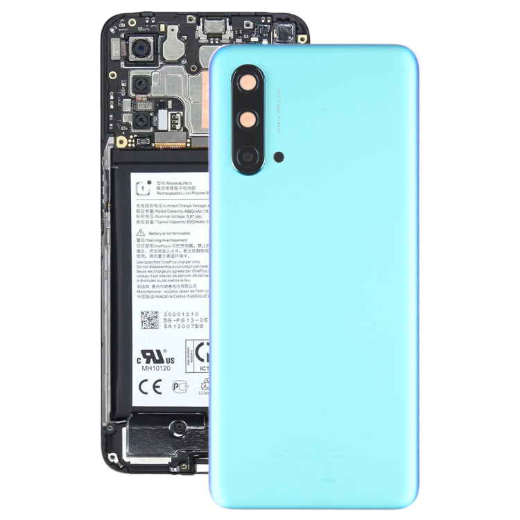 For OnePlus Nord CE Original Battery Back Cover with Camera Lens Cover