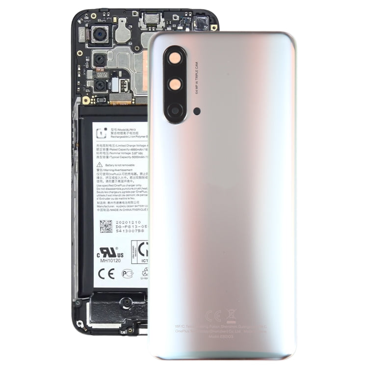 For OnePlus Nord CE Original Battery Back Cover with Camera Lens Cover