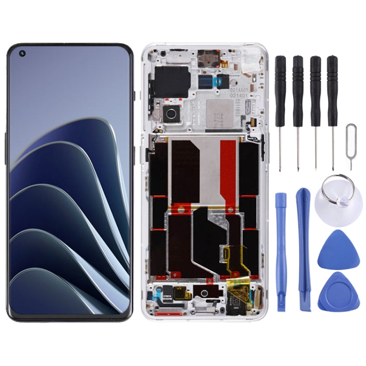 For OnePlus 10 Pro NE2210 NE2211 NE2213 LCD Screen Digitizer Full Assembly with Frame
