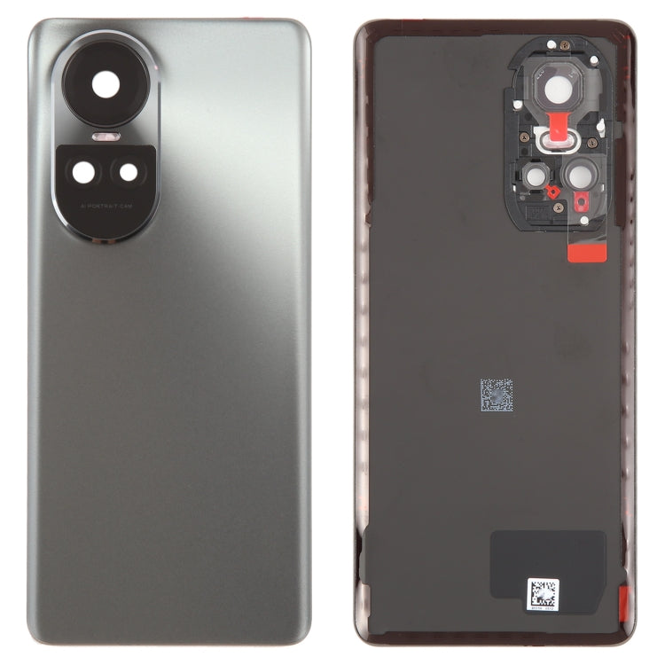 For OPPO Reno10 Pro Global Original Battery Back Cover with Camera Lens Cover (Grey)