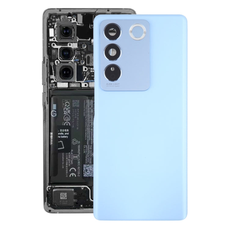 For vivo V27 / V27 Pro Original Battery Back Cover with Camera Lens Cover