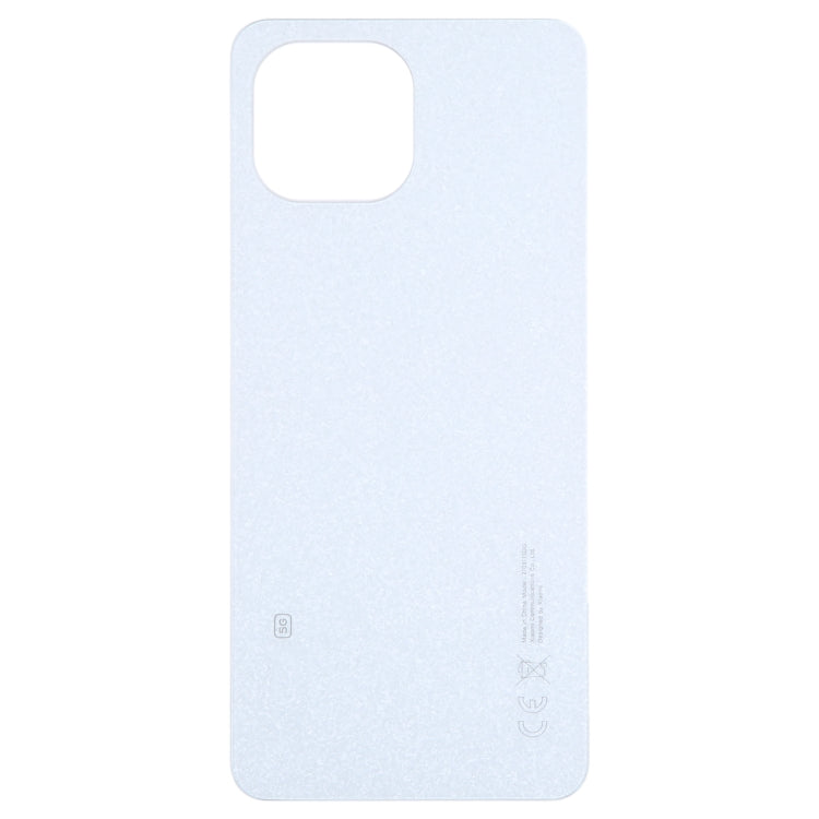For Xiaomi 11 Lite 5G NE Original Battery Back Cover(White)