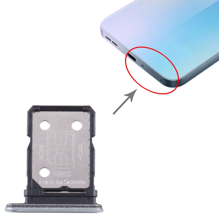 For OnePlus 10R 80W CPH2411 SIM Card Tray + SIM Card Tray