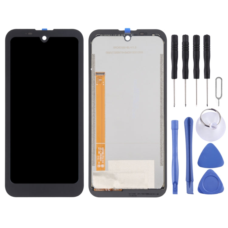 LCD Screen and Digitizer Full Assembly for Doogee S59 Pro(Black)