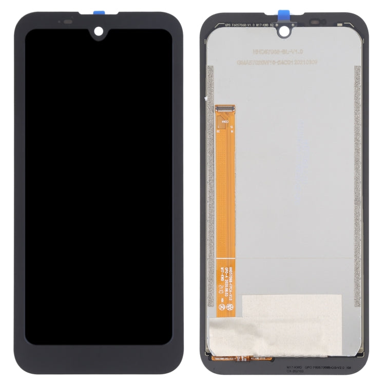 LCD Screen and Digitizer Full Assembly for Doogee S59 Pro(Black)