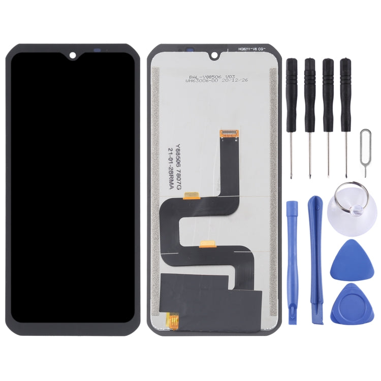LCD Screen and Digitizer Full Assembly for Doogee S88 Plus(Black)
