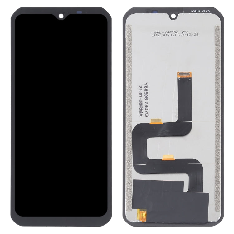 LCD Screen and Digitizer Full Assembly for Doogee S88 Plus(Black)