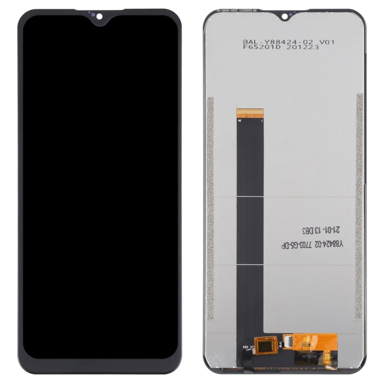 LCD Screen and Digitizer Full Assembly for Doogee X95 Pro(Black)