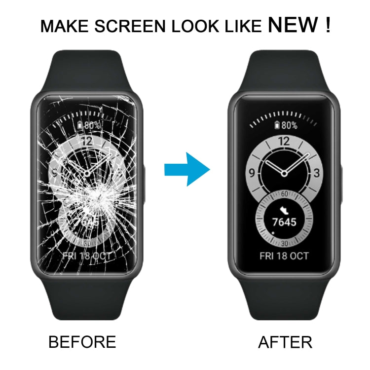 For Huawei Band 6 Original LCD Screen and Digitizer Full Assembly With Frame