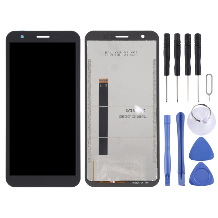 LCD Screen and Digitizer Full Assembly for Blackview BV5100 Pro(Black)