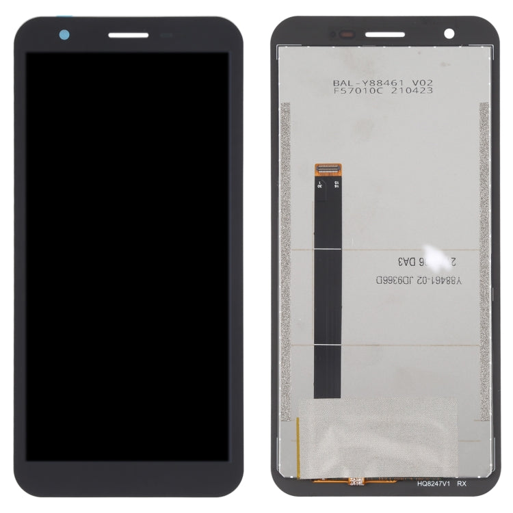 LCD Screen and Digitizer Full Assembly for Blackview BV5100 Pro(Black)
