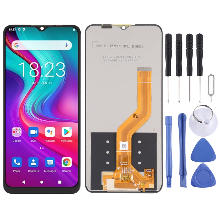 LCD Screen and Digitizer Full Assembly for Doogee X96 Pro(Black)
