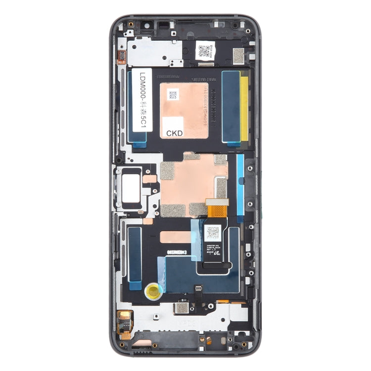 For Asus ROG Phone 6 Original LCD Screen Digitizer Full Assembly with Frame  - Black