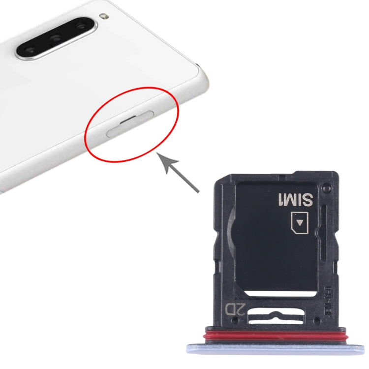 For Sony Xperia 10 V Original SIM Card Tray + SIM / Micro SD Card Tray