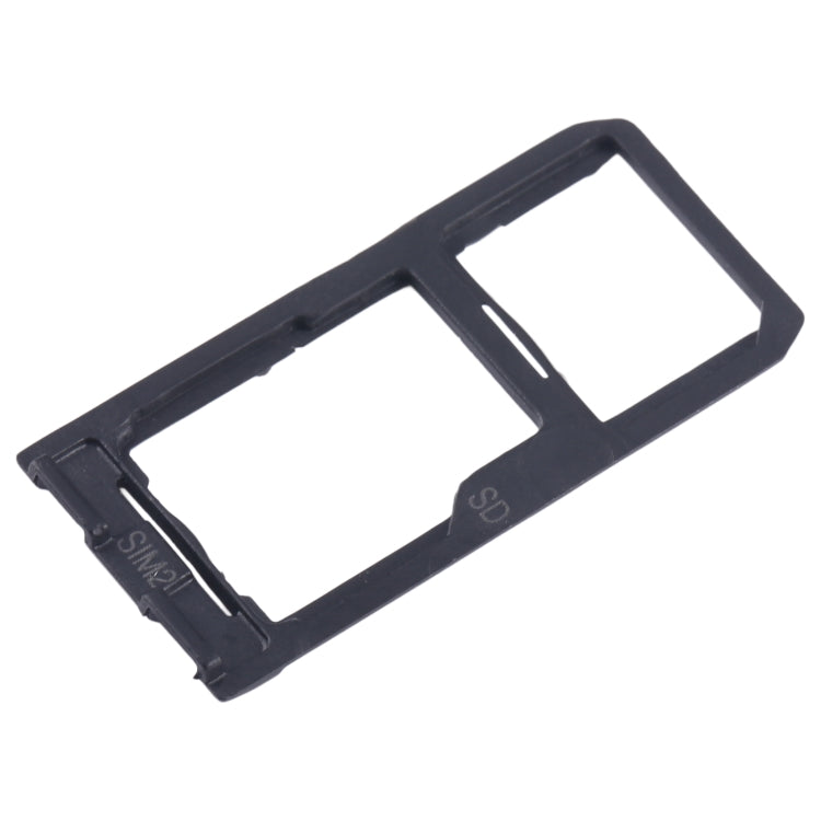 For Sony Xperia 1 III Original SIM Card Tray + SIM / Micro SD Card Tray  - Black