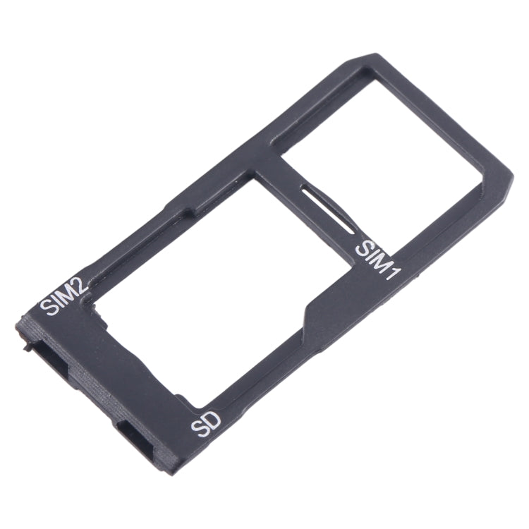 For Sony Xperia 1 II Original SIM Card Tray + SIM / Micro SD Card Tray  - Black