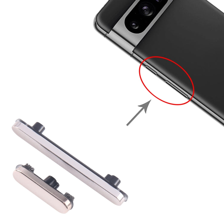 For Google Pixel 8 Pro Original Power Button and Volume Control Button