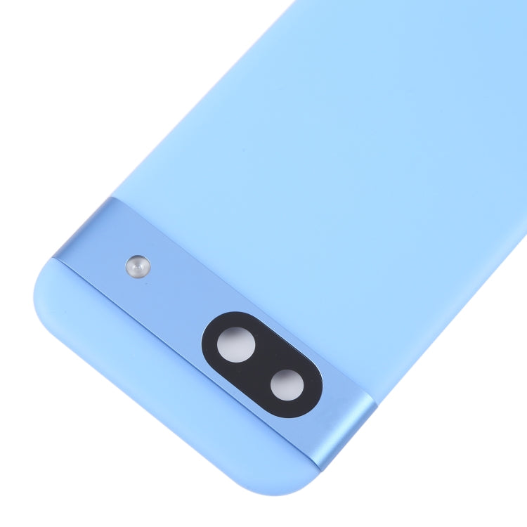 For Google Pixel 8a Original Battery Back Cover with Camera Lens Frame